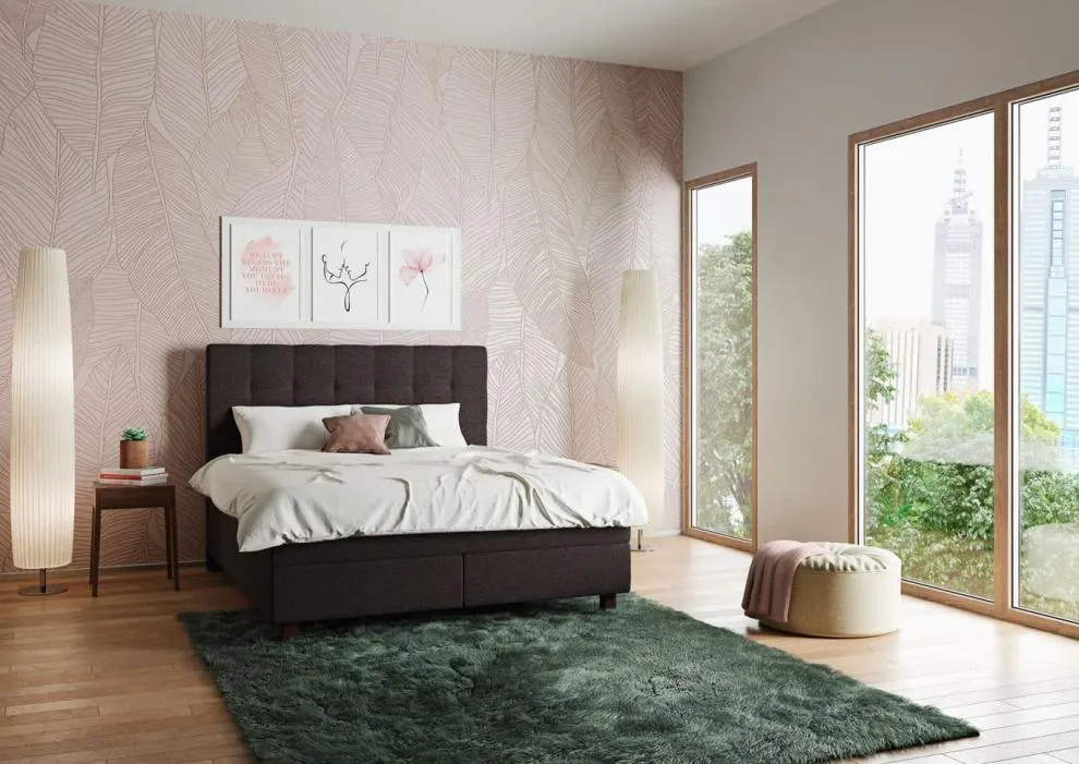 Lit boxspring Superba Arosa Valais au Centre Valaisan de la Literie